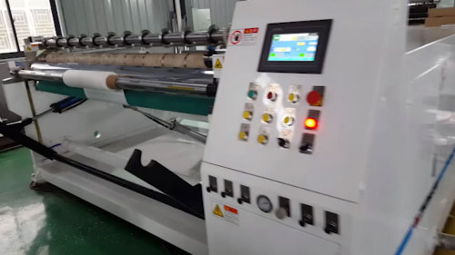 Single-Shaft Slitter Rewinder, ZTM-B