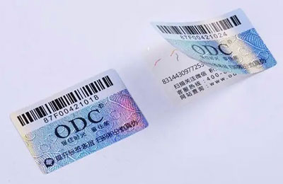 Anti-counterfeit label