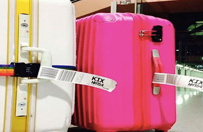 Airline luggage tag